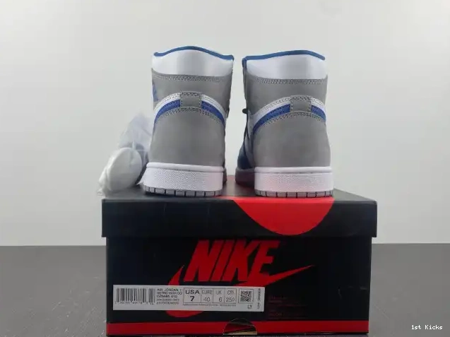 1st Kicks Shoes OG 1 True Jordan DZ5485-410 High Air Blue 0613